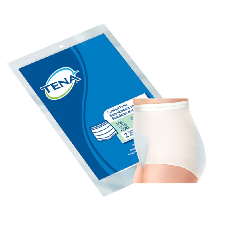 TENA® ProSkin Comfort Pants, Reusable Pull-On Pants XL 71-132 cm (28-52”) 2/pack