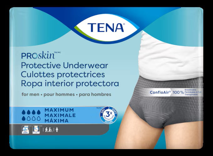 TENA ProSkin® Protective Underwear for Men Large 18/pack