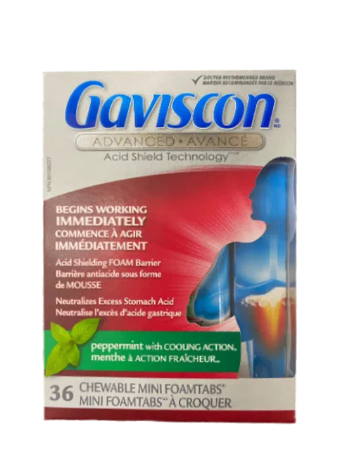 Gaviscon Advanced Mint, 36 Tablets