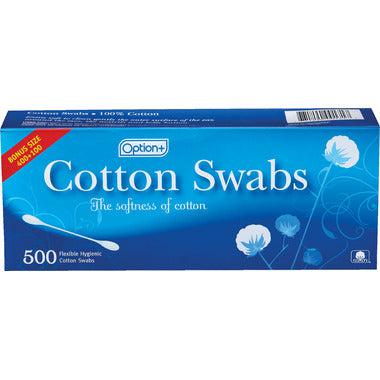 Option+ Swabs Bonus 400+100