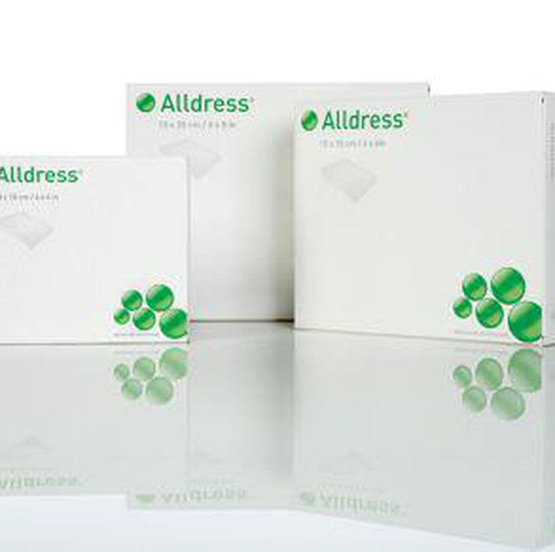 Alldress® Semi-Permeable Dressing, 10cm x 10 cm 10/box