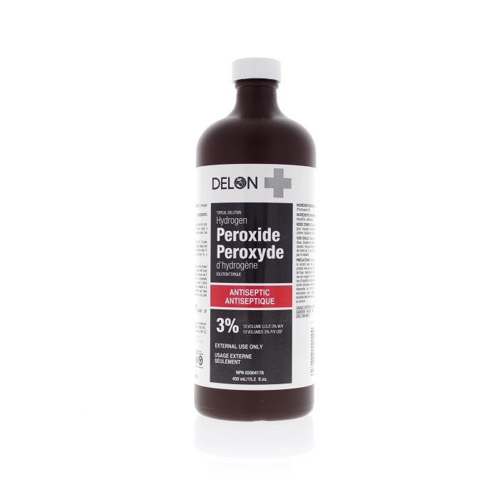 Delon Hydrogen Peroxide 3% 473ml