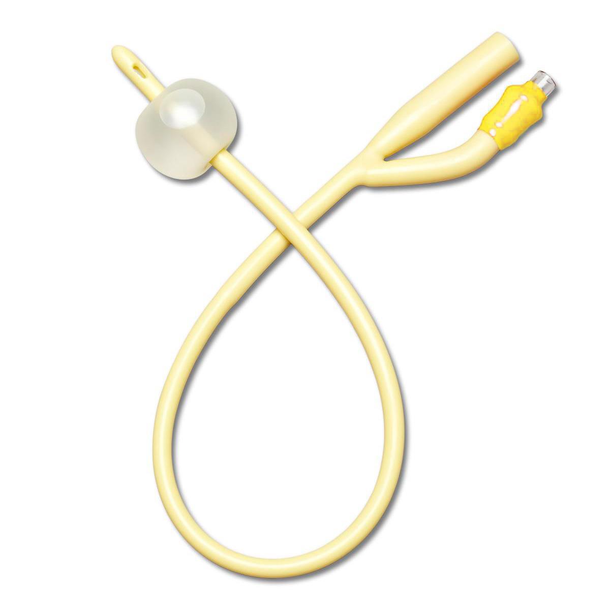 Medline 2-Way Silicone-Elastomer-Coated Latex Foley Catheter 20FR 10CC 1/each