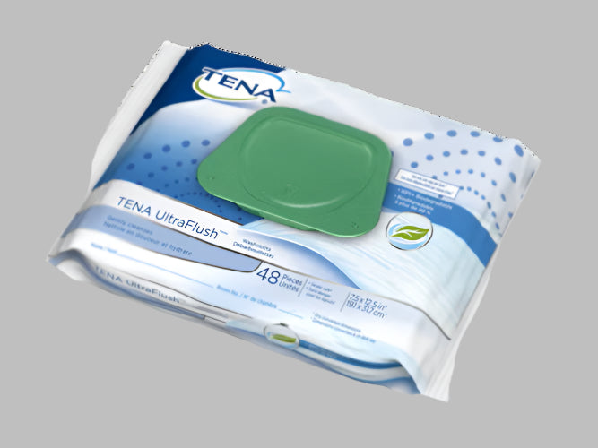 TENA UltraFlush® Washcloth 48/pack 65726