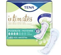 Tena Intimates Moderate Absorbency Long Pads 60/pack