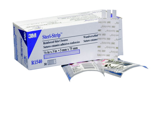 Steri-Strip™ Skin Closure R1547, 1/2" x 4", 6 Per Envelope