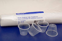 Medicine Cup 800-000, Graduated, Translucent Plastic, 30ml