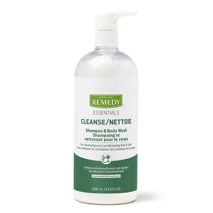 Remedy Essentials Scent Free Shampoo & Bodywash 1000ml