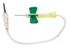 BD Vacutainer® Safety-Lok™ blood collection set with 12" tubing, 21G x 0.75", with luer adapter