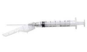 TERUMO SURGUARD 3 SAFETY NEEDLES WITH SYRINGE 22G X 1.5"