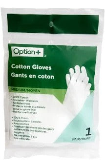 OPTION+ GLOVES COTTON MD