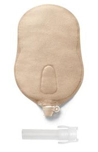 BX/10 NEW IMAGE UROSTOMY 9" POUCH BEIGE WITH MULTI-CHAMBER, 1-3/4"