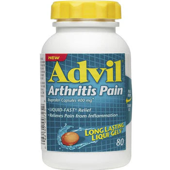 Advil Arthritis Pain 400mg, 80 Capsules