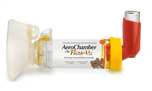 Aerochamber Plus Flow-Vu with Mask, Medium