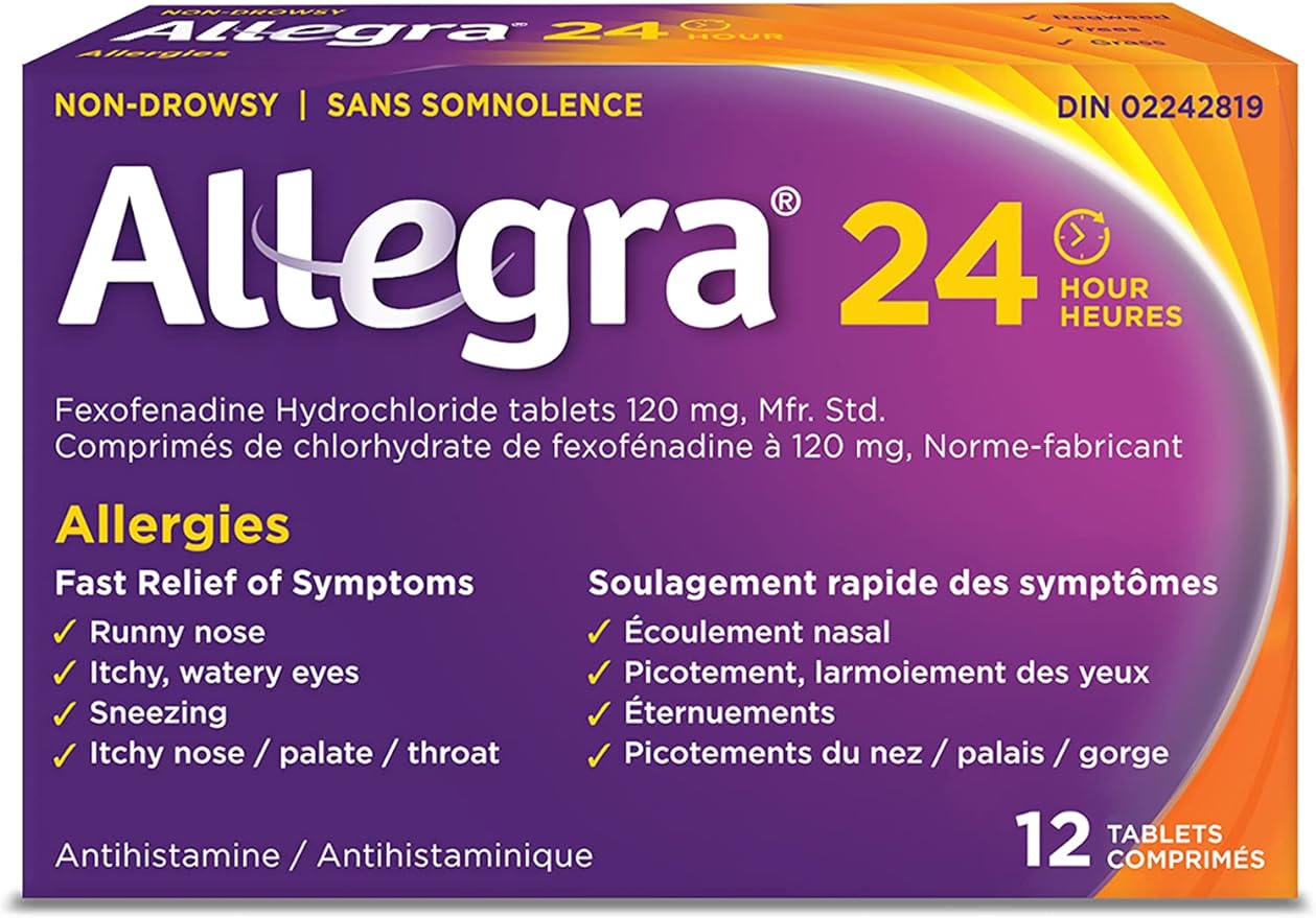 Allegra 24 Hour, 120mg