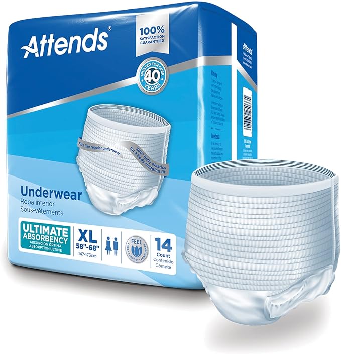 Attends® Extra-Absorbency Underwear