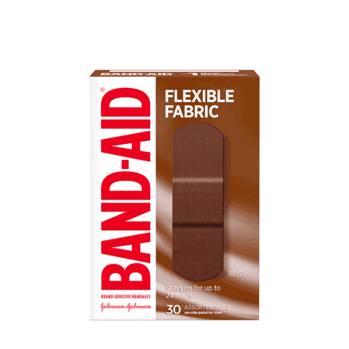 Band-Aid Flex Fabric, BR55, 30 Strips