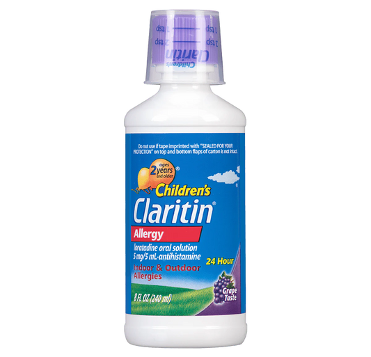 Claritin Children's Syrup 5mg, Grape, 240ML