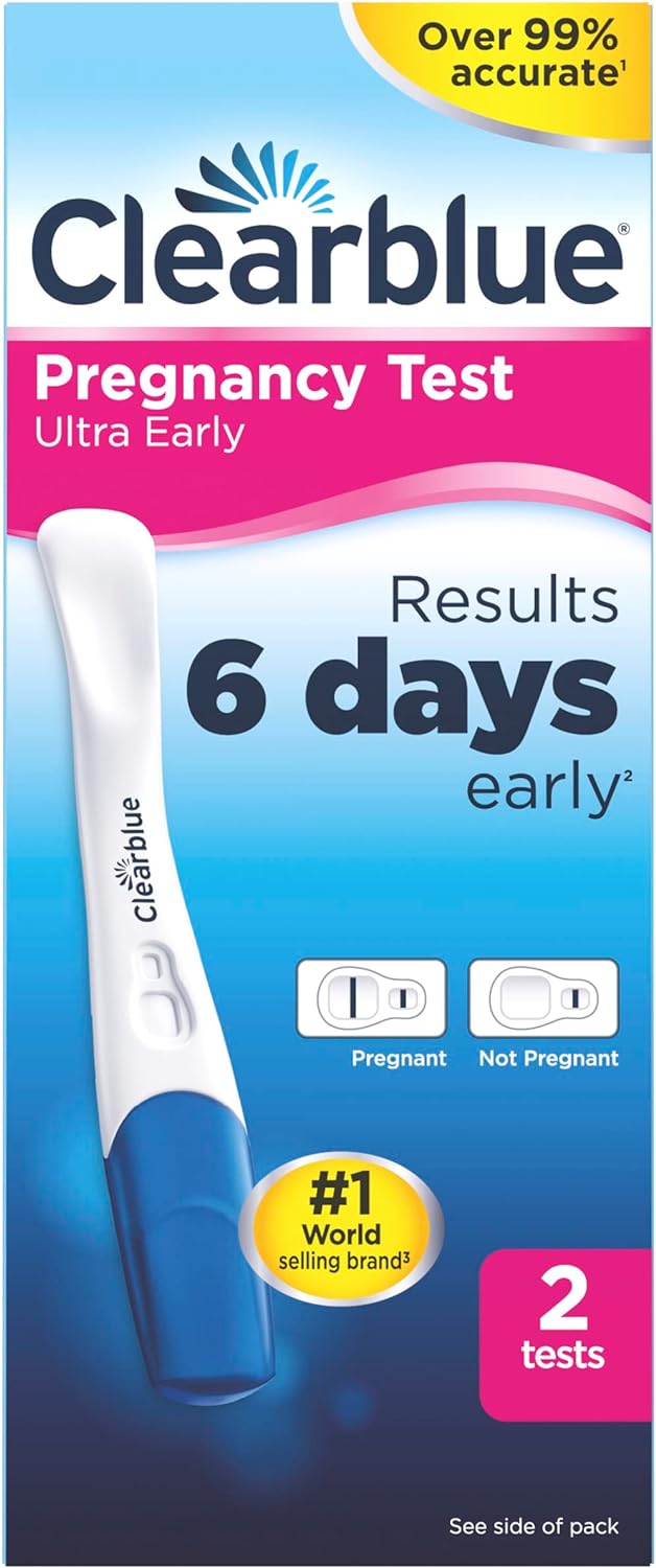 Clearblue Ultra Early Pregnancy Test, 2 Tests