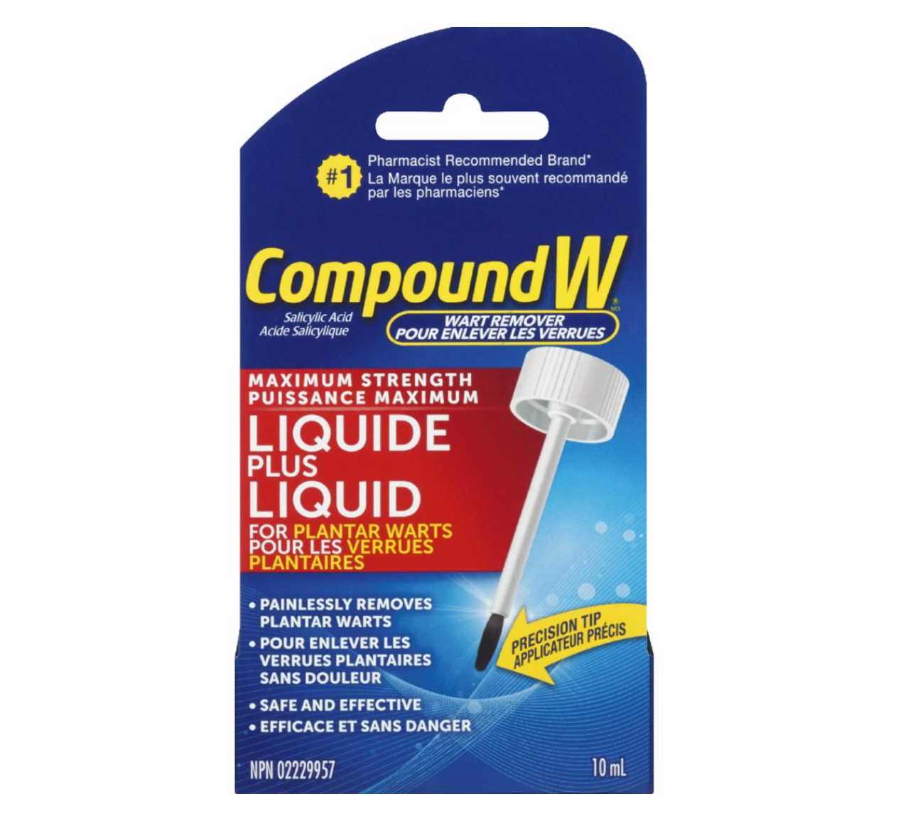 Compound W Plus Plantar Wart Remover, 10ml