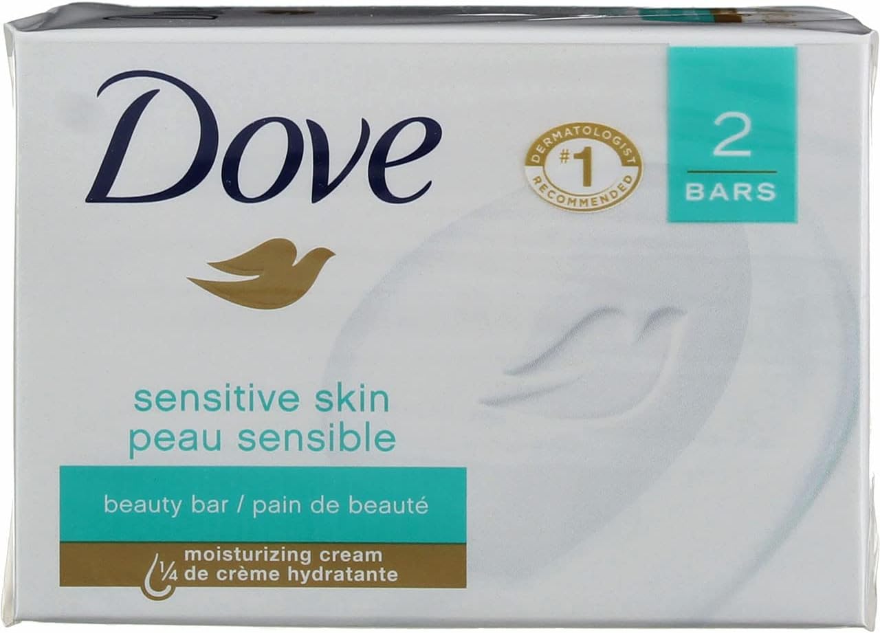 Dove Bar, Sensitive Skin, 2 x 113g