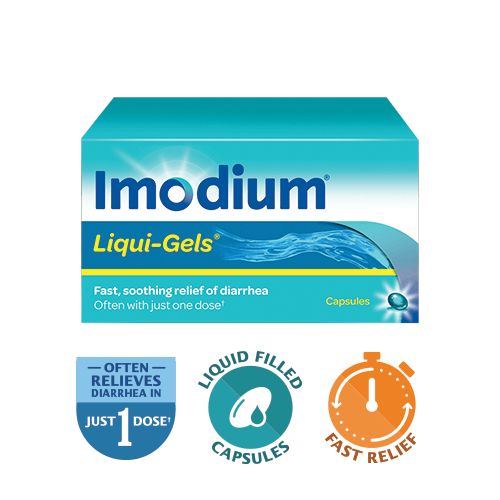 Imodium Liqui-Gels, 2mg, 12 Caplets