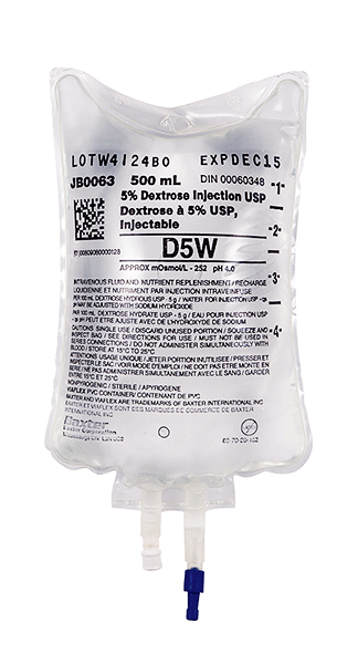 5% Dextrose Injection, USP, 500ml