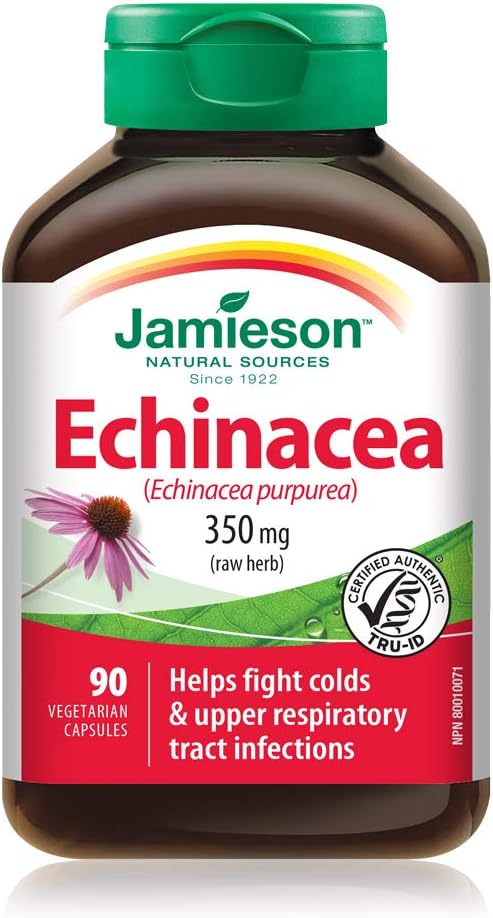 Jamieson Echinacea Maximum Potency, 350mg, 60 Capsules