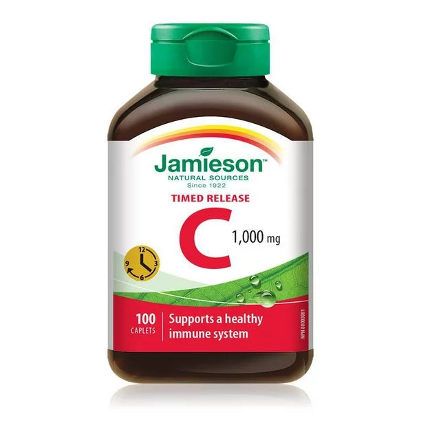 Jamieson Vitamin C Timed Release, 1000mg, 100 Caplets