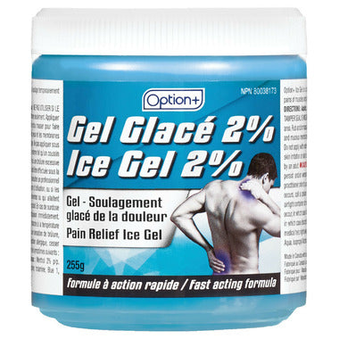 Option+ Analgesic Ice Gel 255g