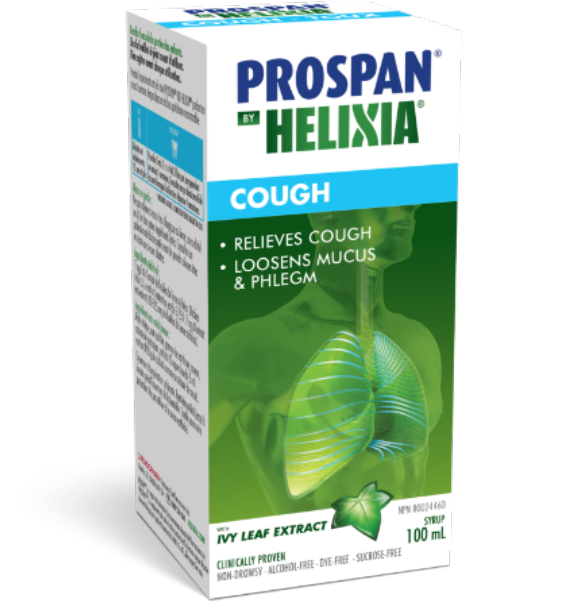 Prospan by Helixia, Adult Cough Syrup, Menthol, 100ml