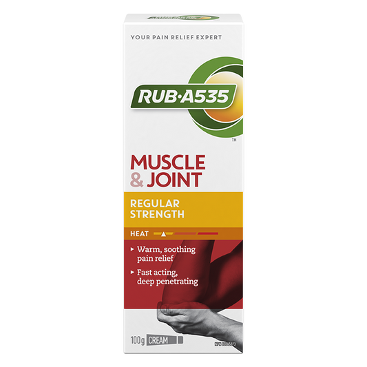 Rub A535 Muscle & Joint Cream, Regular Strength, 100g