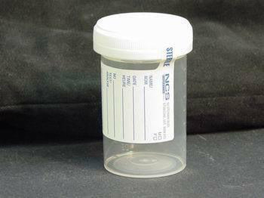 Polypropylene Labelled Specimen Container NCS902-1W – Marchese Medical ...
