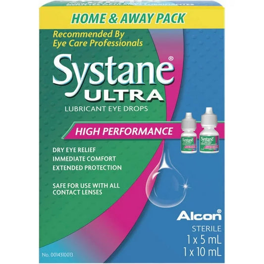 Systane Ultra Travel Size, 1x5ml, 1x10ml