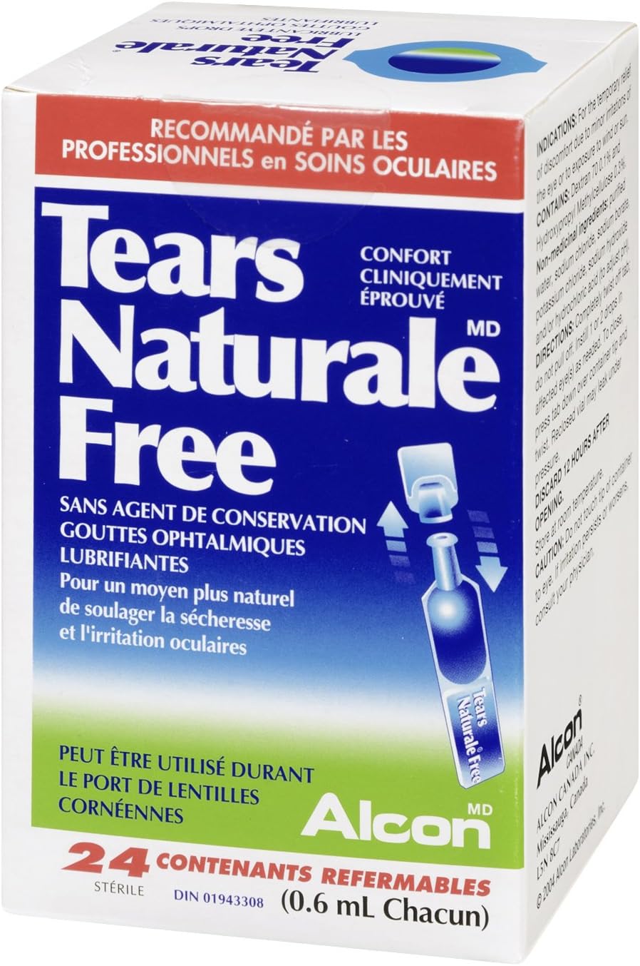 Tears Naturale Free 24X0.6ml