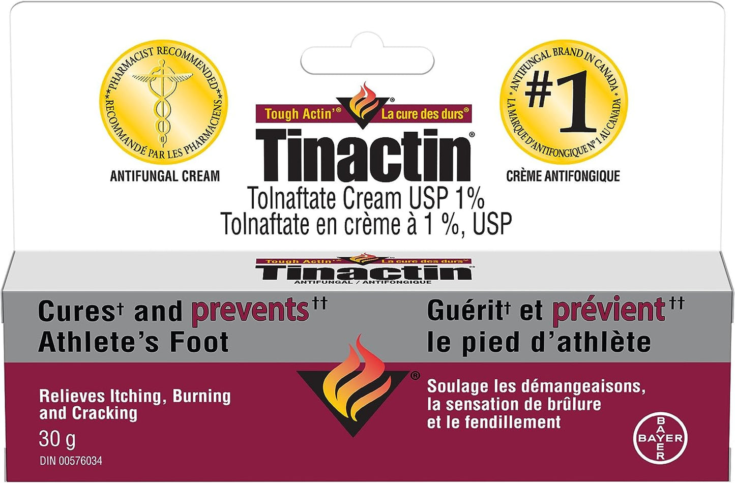 Tinactin Cream 1% 30g