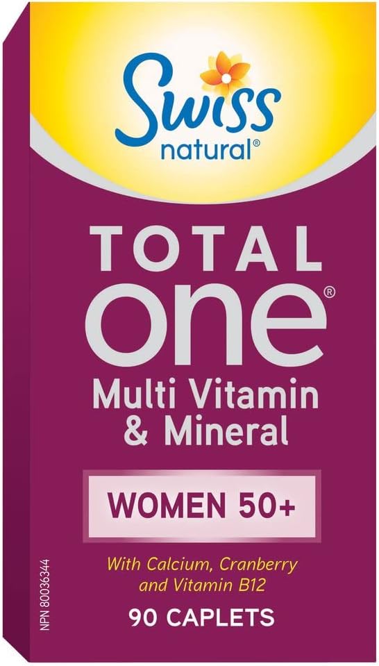 Swiss Natural Total One Multi Vitamin & Mineral Women 50+, 90 Caplets