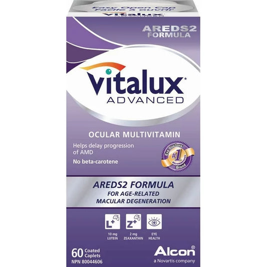 Vitalux Advanced Ocular Multivitamin, 60 Caplets