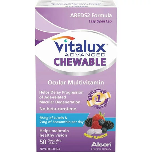 Vitalux Advanced Ocular Multivitamin, 50 Chewables