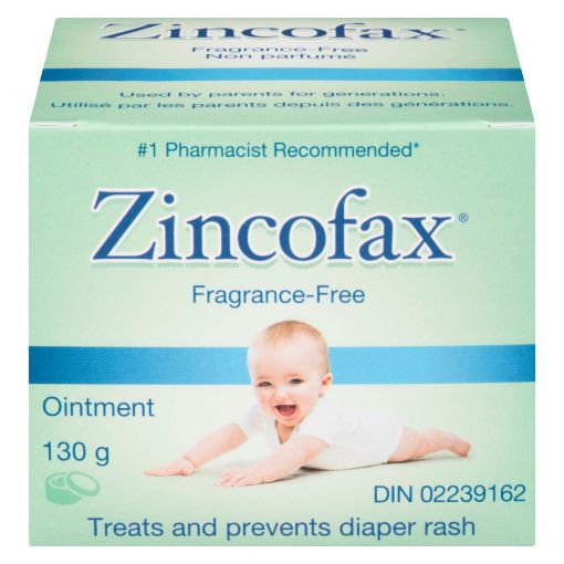 Zincofax Cream, Fragrance Free, 130g