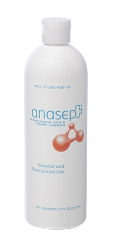 Anasept® Antimicrobial Skin & Wound Cleanser with Flip Cap