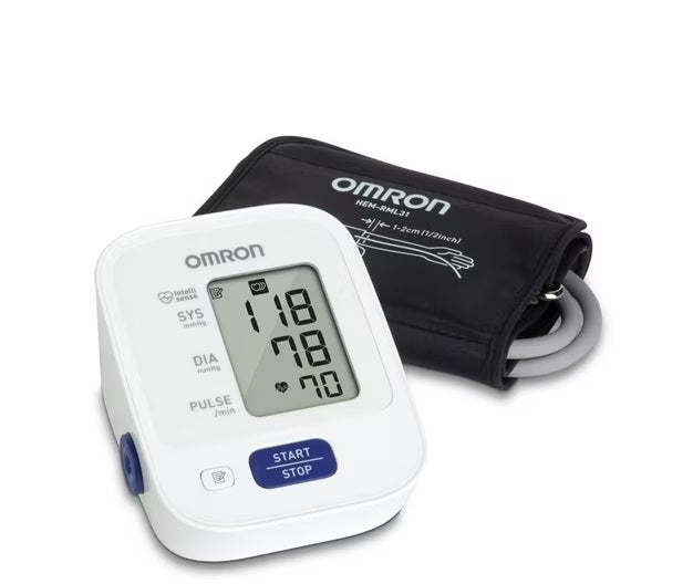 OMRON BLOOD PRESSURE MONITOR BP7100 SERIES 3 GOLD