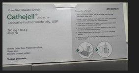 CATHEJELL JELLY SYR 2% 25X13.3G