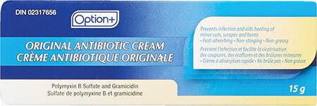 Option+ Cream Antibiotic Original 15g