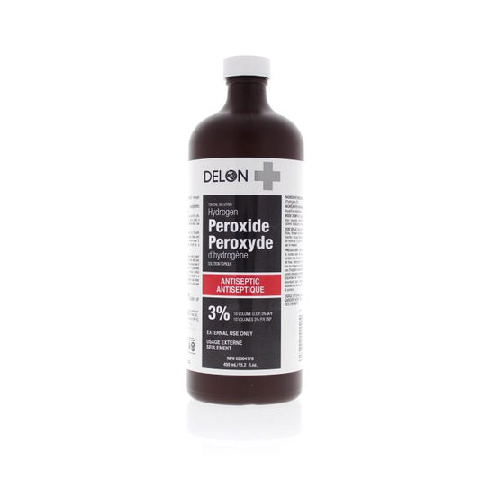 Delon Hydrogen Peroxide 3% 473ml