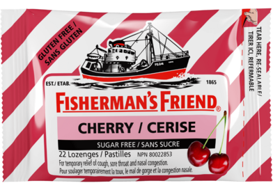 Fisherman's Friend Lozenge, Cherry, PK/22