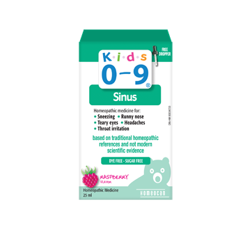 Homeocan Kids 0-9 Sinus All in One Raspberry Syrup 25ml