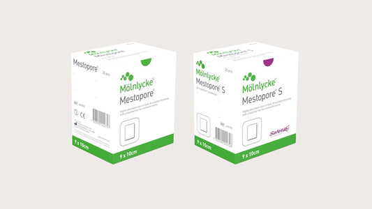 Mestopore® S Continent Stoma Dressing 665100, 9cm x 10cm