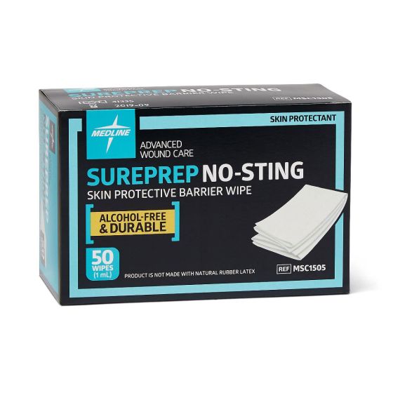 Sureprep No-Sting Skin Protectant Barrier Wipe MSC1505