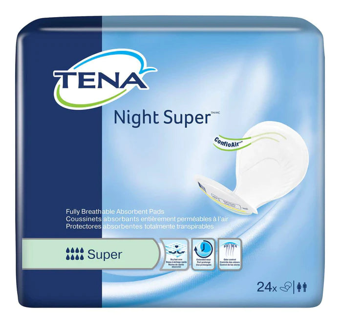 TENA® Night Super Maximum Absorbency Pads 62718